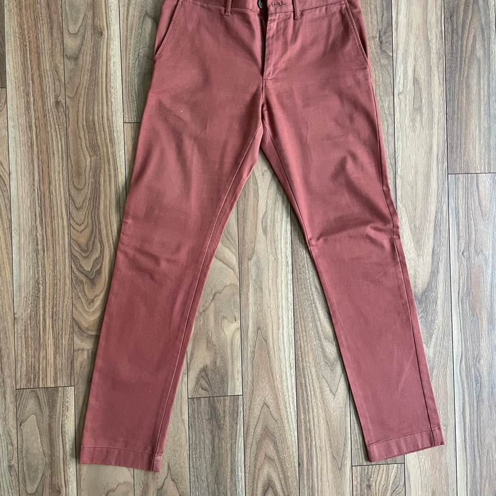 Jcrew Flex Chinos Red